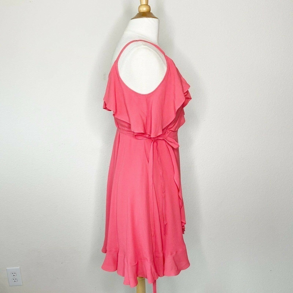Cupcakes and Cashmere Morena Ruffle Wrap Dress - Picture 9 of 12